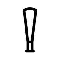 batong ikon vektor symbol design illustration