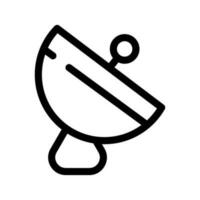 satellit maträtt ikon vektor symbol design illustration