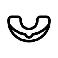 Mundschutz Symbol Vektor Symbol Design Illustration