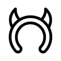 Teufel Symbol Vektor Symbol Design Illustration