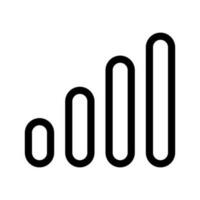 Diagramme Symbol Vektor Symbol Design Illustration