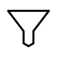 Filter Symbol Vektor Symbol Design Illustration