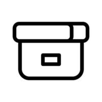 Box Symbol Vektor Symbol Design Illustration