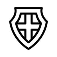 skydda ikon vektor symbol design illustration