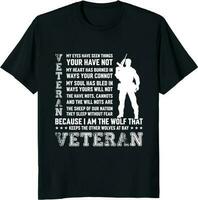 Geschenk komisch Veteran T-Shirt Design.Geschenk uns Veteran T-Shirt ,Veteran Tag T-Shirt Design vektor