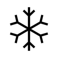 Schnee Symbol Vektor Symbol Design Illustration