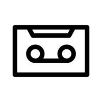audio kassett ikon vektor symbol design illustration