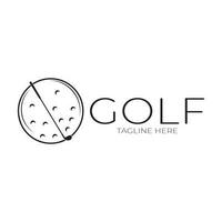 golf boll logotyp, golf design pinne logotyp, logotyp för professionell golf team, golf klubb, turnering, golf Lagra företag, golf kurs, händelse vektor