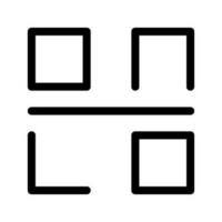 qr Code Scanner Symbol Vektor Symbol Design Illustration