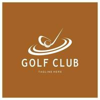 golf boll logotyp, golf design pinne logotyp, logotyp för professionell golf team, golf klubb, turnering, golf Lagra företag, golf kurs, händelse vektor