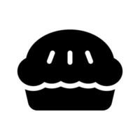 Kuchen Symbol Vektor Symbol Design Illustration