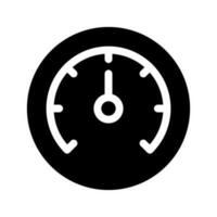 Tachometer Symbol Vektor Symbol Design Illustration