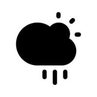 Wetter Symbol Vektor Symbol Design Illustration