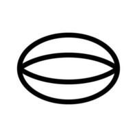 Rugby Symbol Vektor Symbol Design Illustration