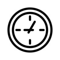 Uhr Symbol Vektor Symbol Design Illustration