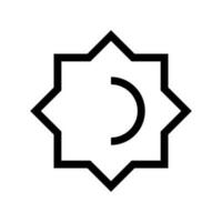 Helligkeit Symbol Vektor Symbol Design Illustration
