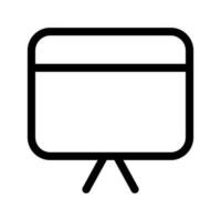 Whiteboard Symbol Vektor Symbol Design Illustration