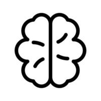 Gehirn Symbol Vektor Symbol Design Illustration