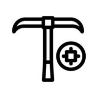 Kryptowährung Symbol Vektor Symbol Design Illustration