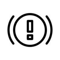 broms varning ikon vektor symbol design illustration