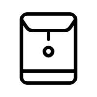 Briefumschlag Symbol Vektor Symbol Design Illustration