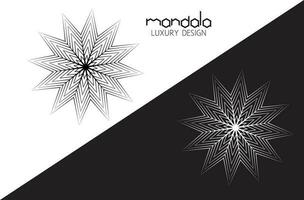 kreativ mandala design, vektor lyx mandala mall, modern mandala.