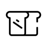 Brot Symbol Vektor Symbol Design Illustration