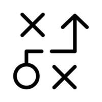 strategi ikon vektor symbol design illustration