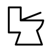 Toilette Symbol Vektor Symbol Design Illustration