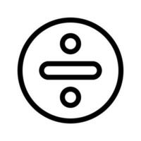 division ikon vektor symbol design illustration