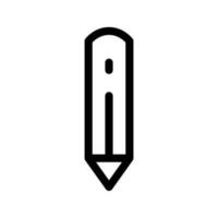 Bleistift Symbol Vektor Symbol Design Illustration