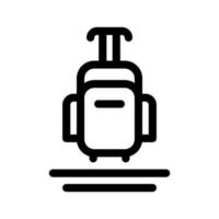 Gepäck Symbol Vektor Symbol Design Illustration