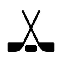 Eishockey Symbol Vektor Symbol Design Illustration