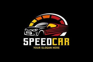 Auto Geschwindigkeit Logo, abstrakt Auto Vektor mit modern Rmp Symbol zum Auto Automobil Logo Design