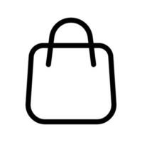 Einkaufen Tasche Symbol Vektor Symbol Design Illustration