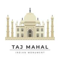 taj Mahal, agra, indisch Monument Vektor Illustration