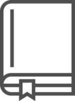 bok ikon, vektor illustration. platt design på vit bakgrund för symbol på webb eller app