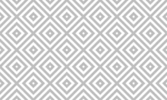 grau Rhombus geometrisch nahtlos Muster auf Weiß Hintergrund. Vektor abstrakt.
