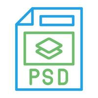 psd Datei Vektor Symbol