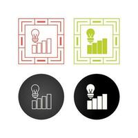 Vektorsymbol für analytisches Denken vektor