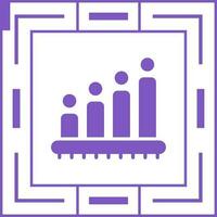 statistisk analys vektor ikon