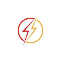 kraft blixt- logotyp vektor illustration företag element och symbol design
