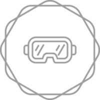 Gaming-Headset-Vektorsymbol vektor