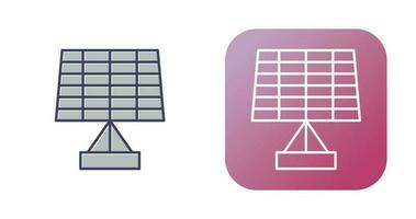 Vektorsymbol für Solarpanel vektor