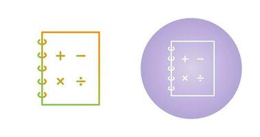 matematik vektor ikon