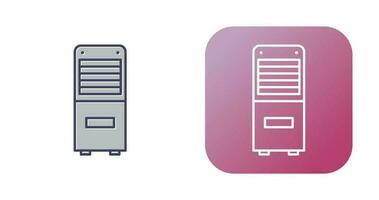 Vektorsymbol für mobile Klimaanlage vektor