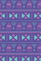 ethnisches handgemachtes, afrikanisches Tribal Ornament Teppich-Layout-Muster vektor