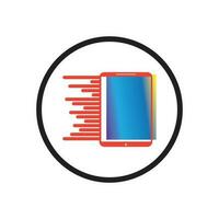 Tablette Bildschirm Symbol mit Schatten isoliert auf Weiß Hintergrund. modern einfach eben Gerät Zeichen zum Webseite Design, Handy, Mobiltelefon App. modisch Vektor Tablette Anzeige Attrappe, Lehrmodell, Simulation Symbol.