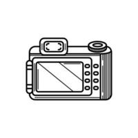 Kamera Symbol Design isoliert auf Weiß Hintergrund vektor