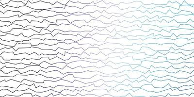 Dunkelrosa blauer Vektorhintergrund mit gebogenen Linien bunte abstrakte Illustration mit Steigungskurvenmuster für Anzeigenwerbungen vektor